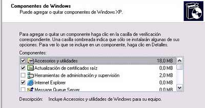 Componentes de Windows